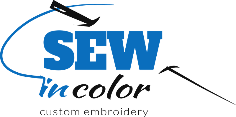 Sew In Color custom embroidery logo